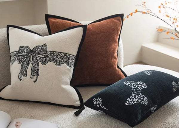 Large Decorative Throw Pillows, Decorative Pillow Arrangement Ideas for Couch, Modern Decorative Pillows for Living Room, Decorative Pillow Covers-ArtWorkCrafts.com