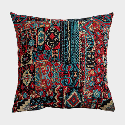 Traditional Rustic Sofa Pillows for Bedroom, Large Decorative Throw Pillows, Geometric Pattern Throw Pillow for Couch, Bohemian Decorative Sofa Pillows