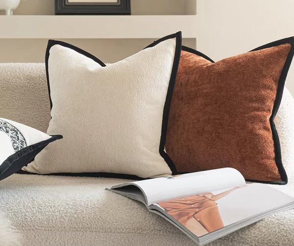Large Decorative Throw Pillows, Decorative Pillow Arrangement Ideas for Couch, Modern Decorative Pillows for Living Room, Decorative Pillow Covers-ArtWorkCrafts.com