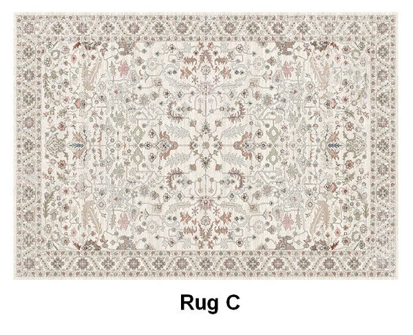 Persain Rugs for Dining Room, Oversized Area Rugs for Living Room, Extra Large Vintage Persian Rugs, Antique Persian Rug, Vintage Rugs for Bedroom-ArtWorkCrafts.com