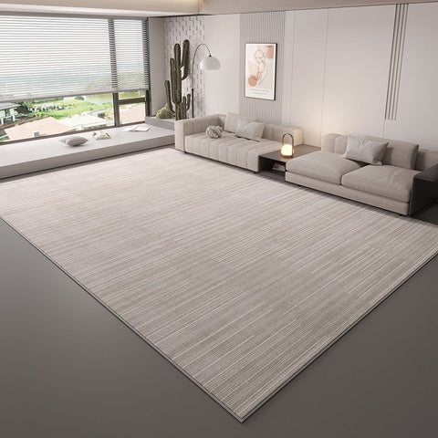 Modern Rugs for Office, Large Modern Rugs in Living Room, Grey Modern Rugs under Sofa, Abstract Contemporary Rugs for Bedroom, Dining Room Floor Carpets-ArtWorkCrafts.com