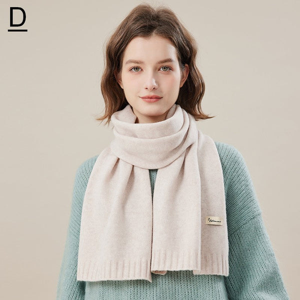 Cozy Winter Scarf, Modern Fashion Designer Scarf, Casual Scarf for Women, Soft Cashmere Scarf for Women, Cold Weather Scarf, Wool Scarf for Women-ArtWorkCrafts.com