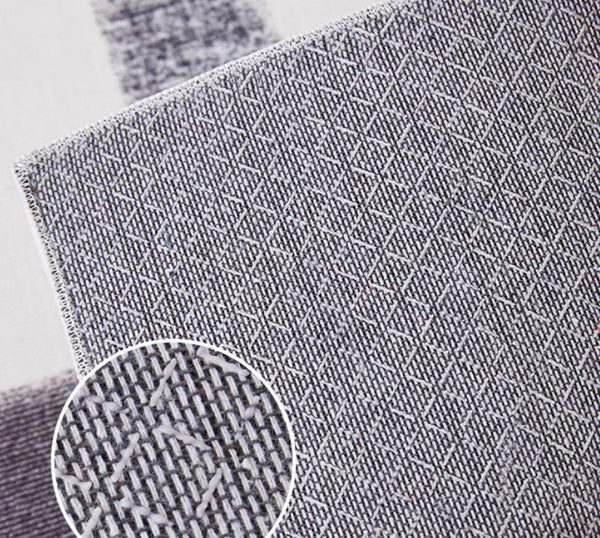 Abstract Area Rugs for Living Room, Geometric Contemporary Modern Rugs Next to Bed, Modern Carpets for Office, Modern Soft Rugs under Dining Room Table