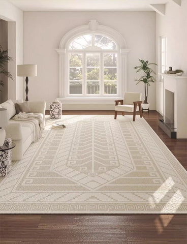 Large Modern Rugs for Living Room, Modern Rugs under Dining Room Table, Modern Carpets for Bedroom, Geometric Contemporary Modern Rugs Next to Bed
