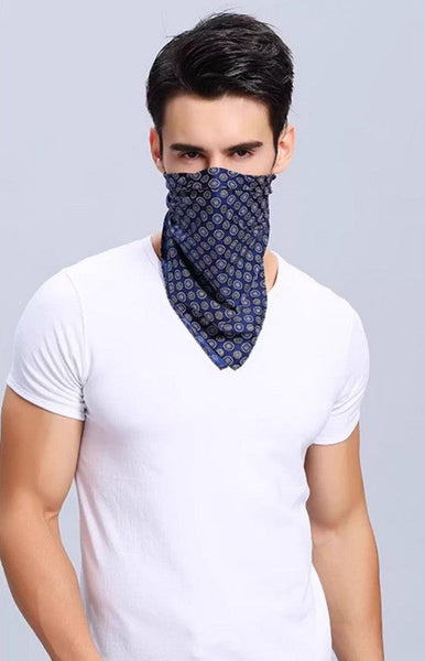 Mens Silk Neck Scarf, Silk Scarf For Work, Casual Silk Scarf Mens, Short Silk Scarf Business, Mens Silk Head Scarf, Lightweight Silk Scarf Men, Silk Ascot Scarf Men-ArtWorkCrafts.com