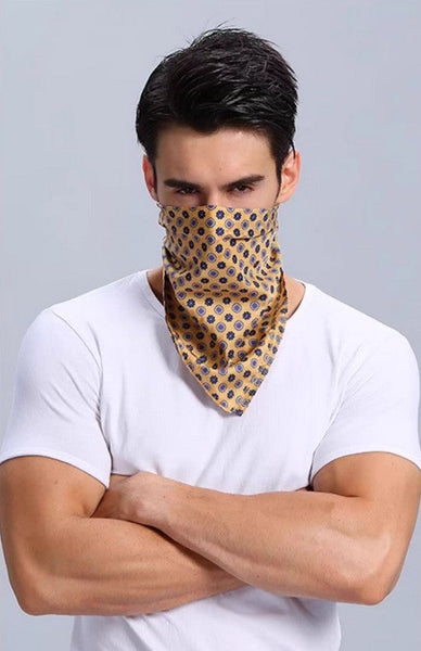 Lightweight Silk Scarf Men, Short Silk Scarf Business, Mens Silk Head Scarf, Mens Silk Neck Scarf, Silk Scarf For Work, Casual Silk Scarf Mens, Silk Ascot Scarf Men-ArtWorkCrafts.com