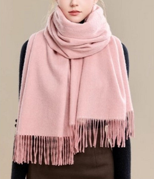 Fashion Scarf, Christmas Gift, Gifts for Her, Long Wool Scarf, Soft Wool Scarf for Women, Evening Wrap, Winter Shawl, Elegant Shawl, Warm Cape-ArtWorkCrafts.com