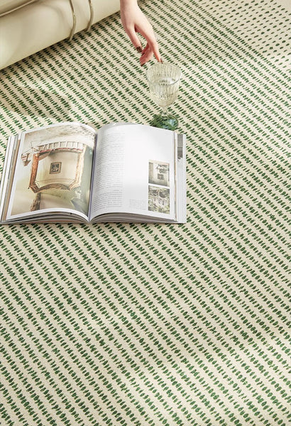 Contemporary Abstract Rugs for Dining Room, Living Room Modern Rug Ideas, Bedroom Floor Rugs, Green Abstract Rugs for Living Room-ArtWorkCrafts.com
