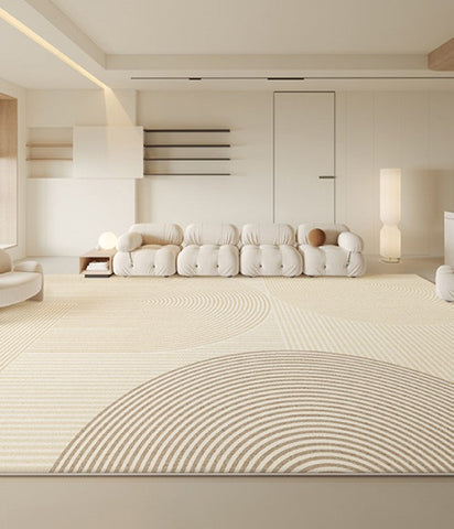 Oversized Modern Rug for Living Room, Bedroom Floor Rugs, Geometric Contemporary Rugs for Dining Room, Extra Large Modern Rugs for Living Room-ArtWorkCrafts.com