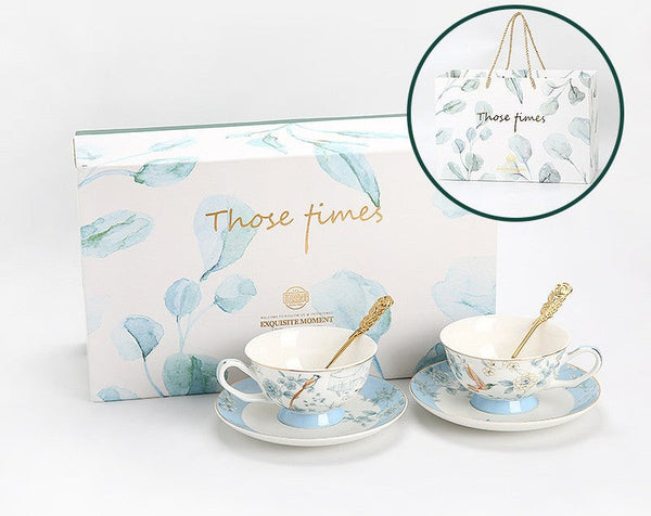 Ceramic Tea Cup Set, Luxury Tea Cup with Saucer, Elegant Coffee Cup, Porcelain Coffee Cup, Porcelain Tea cups, British Tea Cup Set, Afternoon Tea Cup with Saucer Set-ArtWorkCrafts.com