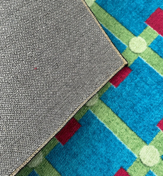Contemporary Modern Rugs for Living Room, Mid Century Modern Rugs, Colorful Absract Rugs for Bedroom, Minimalist Geometric Rugs for Living Room-ArtWorkCrafts.com