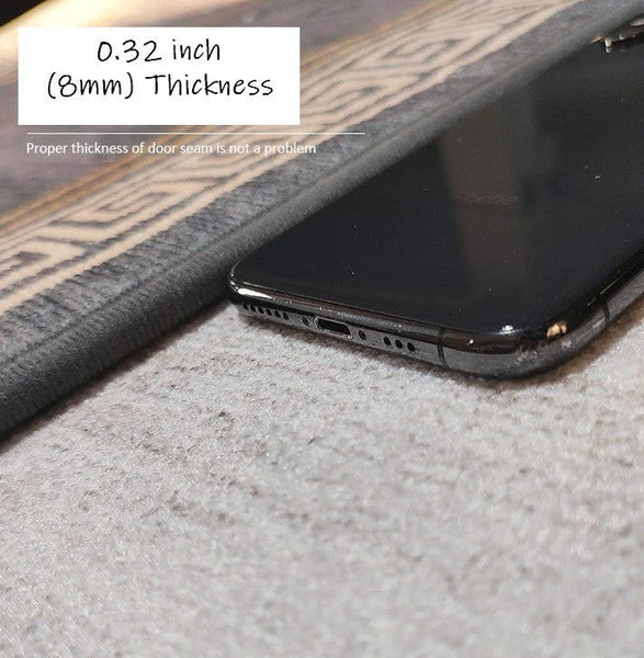 Modern Long Hallway Runners, Kitchen Runner Rugs, Entryway Runner Rugs, Grey Runners for Entrance Hallway, Long Hallway Runners, Long Narrow Runner Rugs-ArtWorkCrafts.com