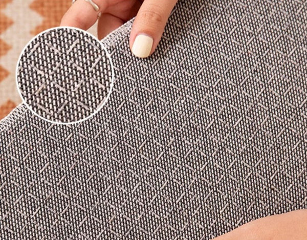 Abstract Modern Area Rugs for Bedroom, Contemporary Modern Rug for Living Room, Geometric Round Rugs for Dining Room, Circular Modern Rugs under Chairs-ArtWorkCrafts.com