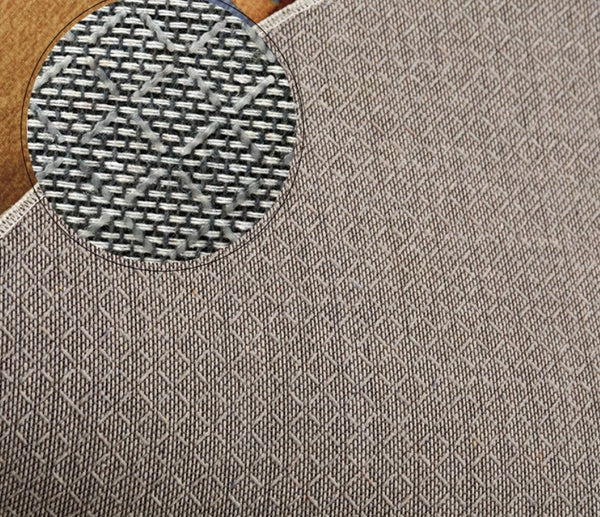 Abstract Contemporary Round Rugs, Modern Rugs under Coffee Table, Modern Rugs for Dining Room, Geometric Modern Rugs for Bedroom-ArtWorkCrafts.com