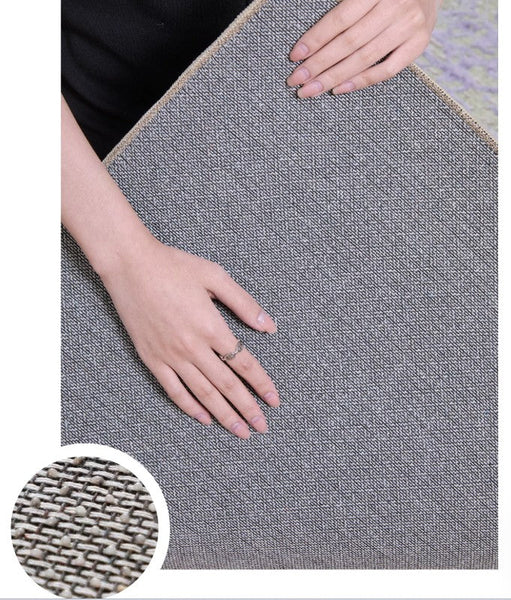 Bedroom Modern Floor Carpet, Blue Modern Rug Designs, Mid Century Modern Rugs, Contemporary Modern Rugs for Dining Room, Living Room Rug Ideas-ArtWorkCrafts.com