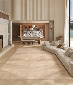 Modern Rugs under Dining Room Table, Geometric Modern Carpets for Office, Abstract Modern Rugs for Living Room, Contemporary Modern Rugs Next to Bed-ArtWorkCrafts.com