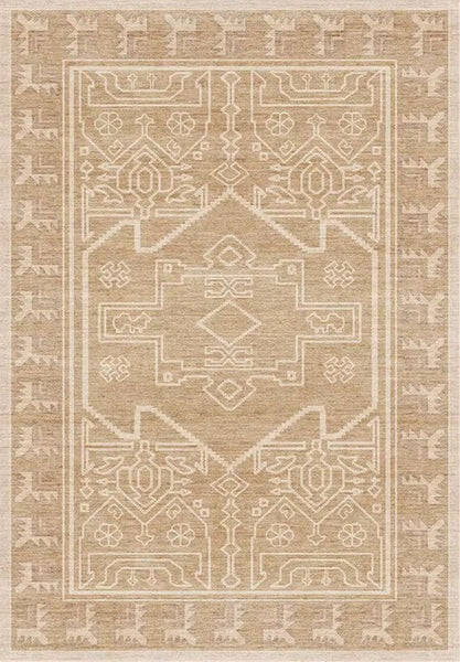 Large Modern Rugs under Dining Room Table, Contemporary Abstract Rugs Next to Bed, Geometric Modern Carpets for Office, Vintage Soft Turkish Rug for Living Room-ArtWorkCrafts.com