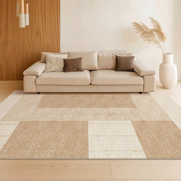 Large Modern Rugs for Living Room, Mid Century Modern Rugs for Bedroom, Contemporary Abstract Rugs under Dining Room Table-ArtWorkCrafts.com