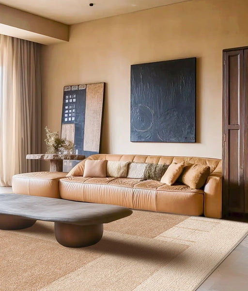 Large Modern Rugs for Living Room, Mid Century Modern Rugs for Bedroom, Contemporary Abstract Rugs under Dining Room Table-ArtWorkCrafts.com