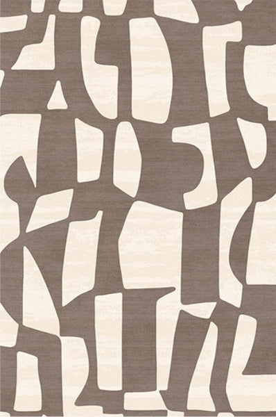 Abstract Contemporary Rugs for Bedroom, Modern Rugs under Sofa, Dining Room Floor Rugs, Modern Rug Ideas for Living Room-ArtWorkCrafts.com