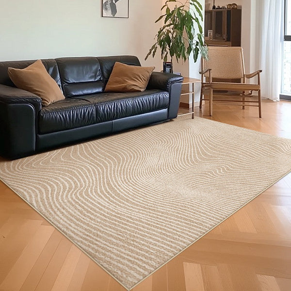 Oversized Modern Rug for Living Room, Geometric Contemporary Rugs for Dining Room, Bedroom Floor Rugs, Extra Large Modern Rugs for Living Room-ArtWorkCrafts.com