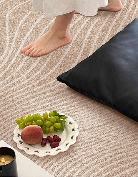 Oversized Modern Rug for Living Room, Geometric Contemporary Rugs for Dining Room, Bedroom Floor Rugs, Extra Large Modern Rugs for Living Room-ArtWorkCrafts.com