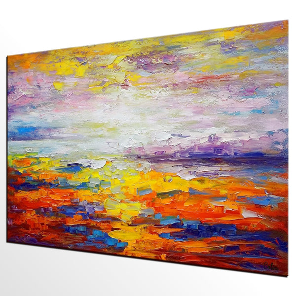 Custom Original Wall Art, Large Canvas Painting, Abstract Art Painting, Contemporary Artwork