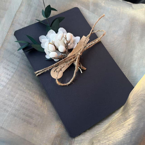Birthday Greeting Card, Unique Anniversary Greeting Card, Creative Beautiful Valentine's Day Greeting Card, Wedding Greeting Card, Original Handmade Dried Flower Greeting Cards-ArtWorkCrafts.com