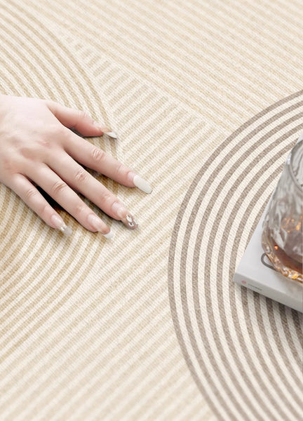 Modern Rugs for Bedroom, Dining Room Floor Rug, Extra Large Floor Rugs for Living Room, Bedroom Large Geometric Contemporary Rugs-ArtWorkCrafts.com