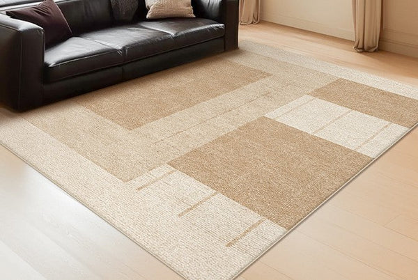 Large Modern Rugs for Living Room, Mid Century Modern Rugs for Bedroom, Contemporary Abstract Rugs under Dining Room Table-ArtWorkCrafts.com