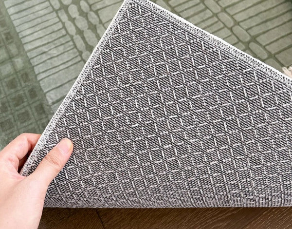 Modern Rug Ideas for Living Room, Green Modern Rugs under Sofa, Abstract Contemporary Rugs for Bedroom, Dining Room Floor Rugs-ArtWorkCrafts.com