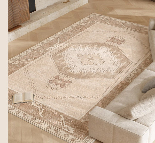 Geometric Modern Carpets for Office, Abstract Modern Rugs for Living Room, Contemporary Modern Rugs Next to Bed, Modern Rugs under Dining Room Table-ArtWorkCrafts.com