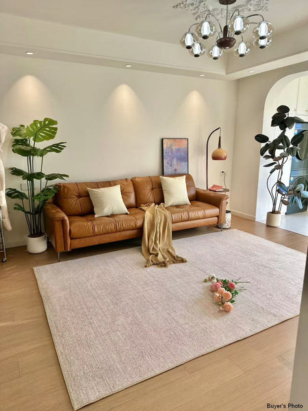 Modern Rugs under Dining Room Table, Abstract Area Rugs for Living Room, Geometric Contemporary Modern Rugs Next to Bed-ArtWorkCrafts.com
