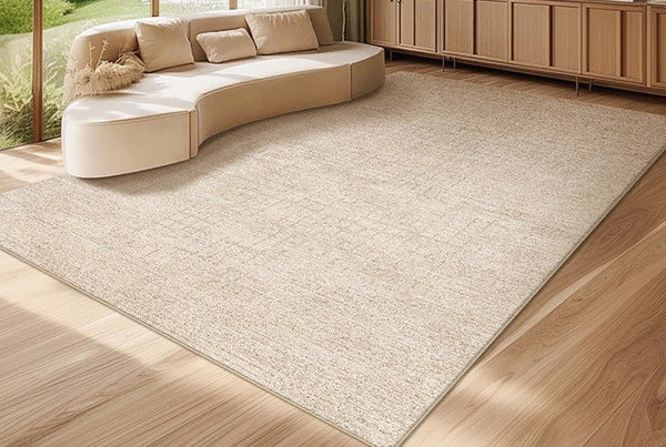 Modern Rugs under Dining Room Table, Abstract Area Rugs for Living Room, Geometric Contemporary Modern Rugs Next to Bed-ArtWorkCrafts.com