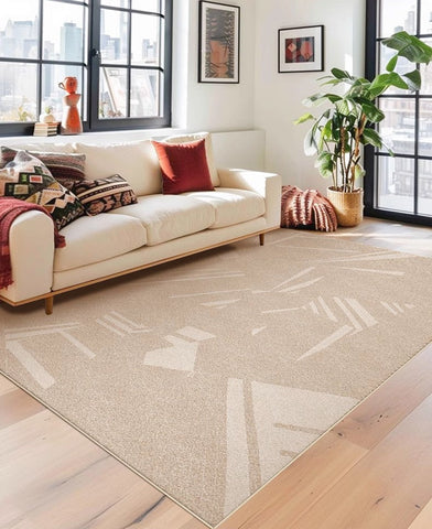 Large Modern Rugs for Living Room, Contemporary Modern Rugs for Bedroom, Extra Large Geometric Modern Rugs for Dining Room