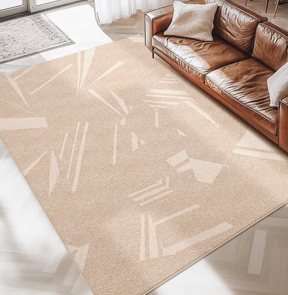 Large Modern Rugs for Living Room, Contemporary Modern Rugs for Bedroom, Extra Large Geometric Modern Rugs for Dining Room-ArtWorkCrafts.com