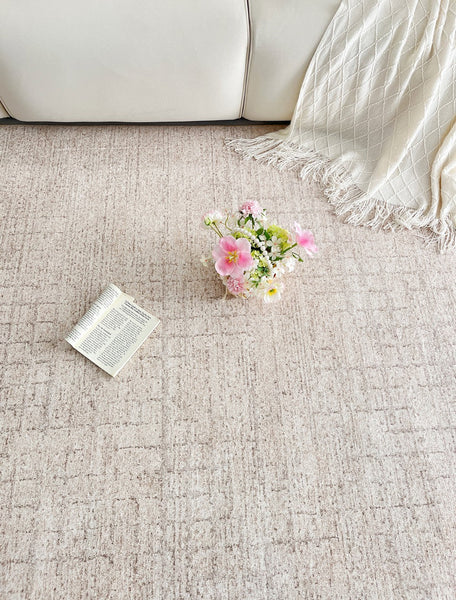 Modern Rugs under Dining Room Table, Abstract Area Rugs for Living Room, Geometric Contemporary Modern Rugs Next to Bed-ArtWorkCrafts.com