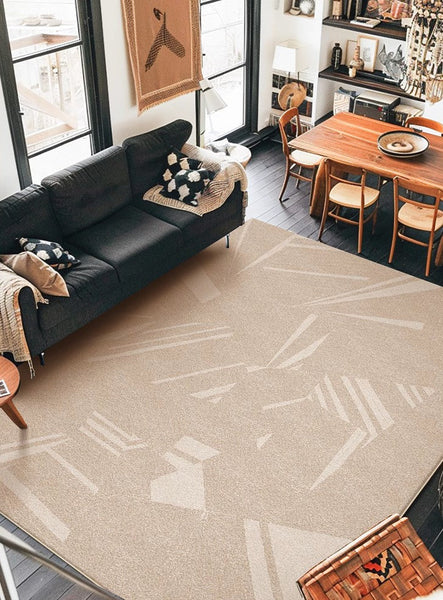 Large Modern Rugs for Living Room, Contemporary Modern Rugs for Bedroom, Extra Large Geometric Modern Rugs for Dining Room-ArtWorkCrafts.com