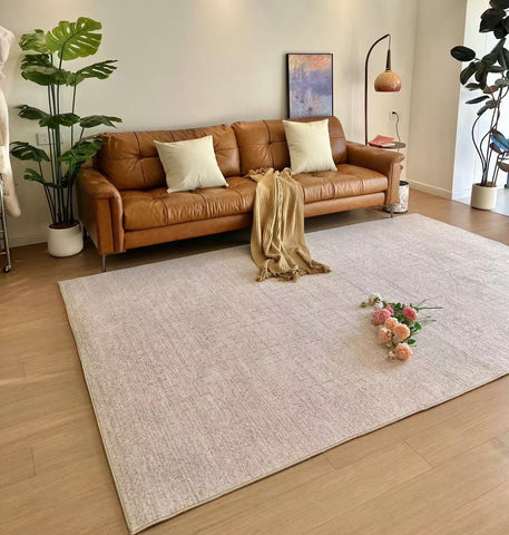 Modern Rugs under Dining Room Table, Abstract Area Rugs for Living Room, Geometric Contemporary Modern Rugs Next to Bed-ArtWorkCrafts.com