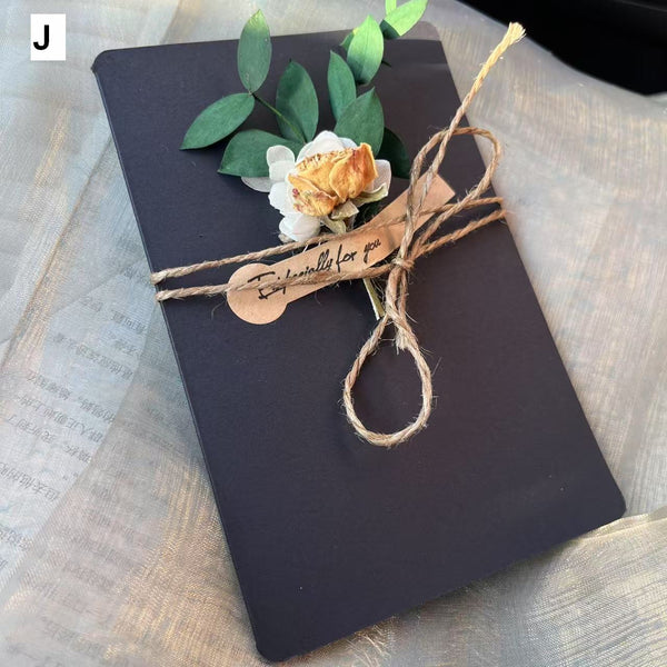 Beautiful Valentine's Day Greeting Card, Original Handmade Dried Flower Greeting Cards, Creative Birthday Greeting Card, Wedding Greeting Card, Unique Anniversary Greeting Card-ArtWorkCrafts.com