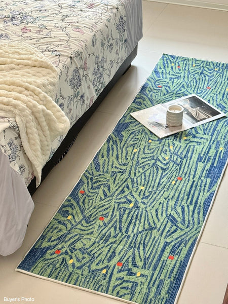Contemporary Modern Rugs Next to Bed, Abstract Area Rugs for Living Room, Modern Carpets for Office, Geometric Modern Rugs under Dining Room Table-ArtWorkCrafts.com