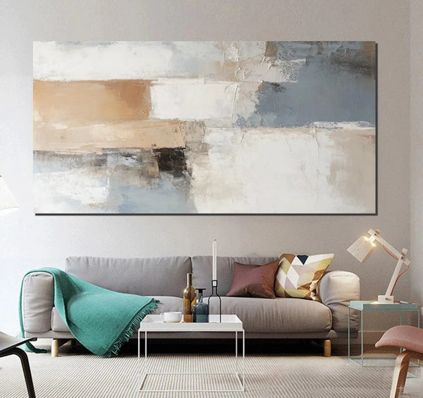 Acrylic Paintings for Living Room, Simple Painting Ideas for Living Room, Acrylic Painting on Canvas, Modern Paintings for Bedroom, Large Wall Art Ideas for Dining Room-ArtWorkCrafts.com