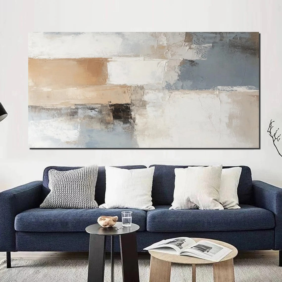 Acrylic Paintings for Living Room, Simple Painting Ideas for Living Room, Acrylic Painting on Canvas, Modern Paintings for Bedroom, Large Wall Art Ideas for Dining Room-ArtWorkCrafts.com