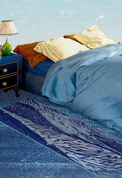 Geometric Modern Rugs under Dining Room Table, Contemporary Modern Rugs Next to Bed, Abstract Area Rugs for Living Room, Modern Carpets for Office-ArtWorkCrafts.com