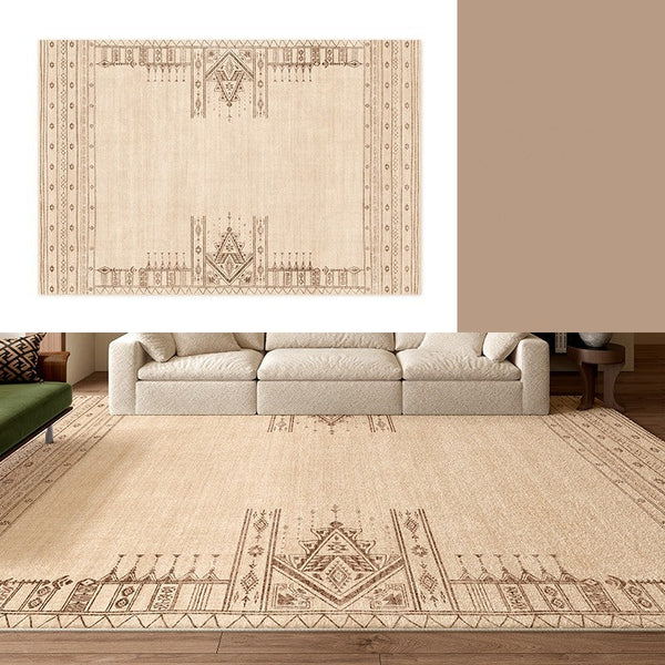 Contemporary Modern Rugs Next to Bed, Modern Rugs under Dining Room Table, Geometric Modern Carpets for Office, Abstract Modern Rugs for Living Room-ArtWorkCrafts.com