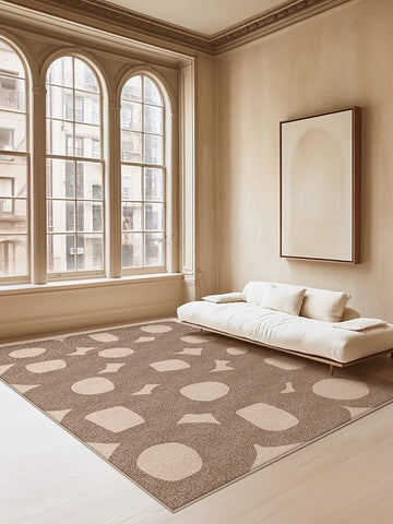 Contemporary Area Rugs under Sofa, Bedroom Modern Floor Rugs, Living Room Modern Area Rug, Large Area Rugs for Office-ArtWorkCrafts.com