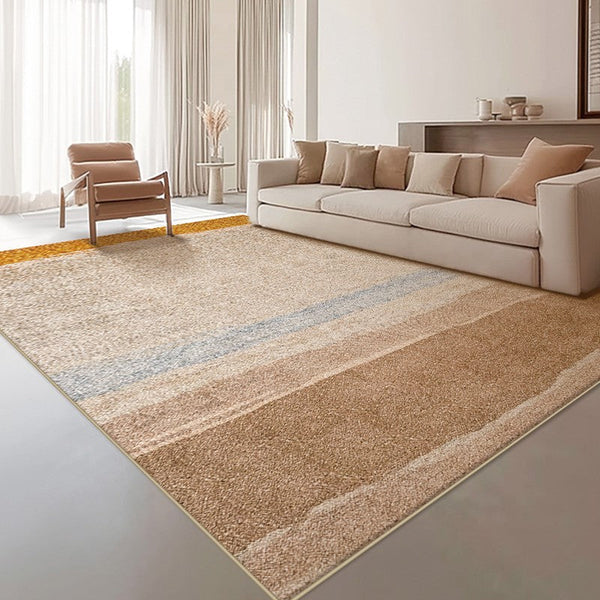 Abstract Area Rugs for Bedroom, Contemporary Modern Rugs for Living Room, Geometric Modern Rugs under Dining Room Table, Modern Carpets under Coffee Table-ArtWorkCrafts.com