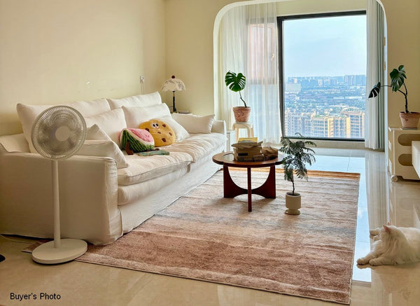 Abstract Area Rugs for Bedroom, Contemporary Modern Rugs for Living Room, Geometric Modern Rugs under Dining Room Table, Modern Carpets under Coffee Table-ArtWorkCrafts.com