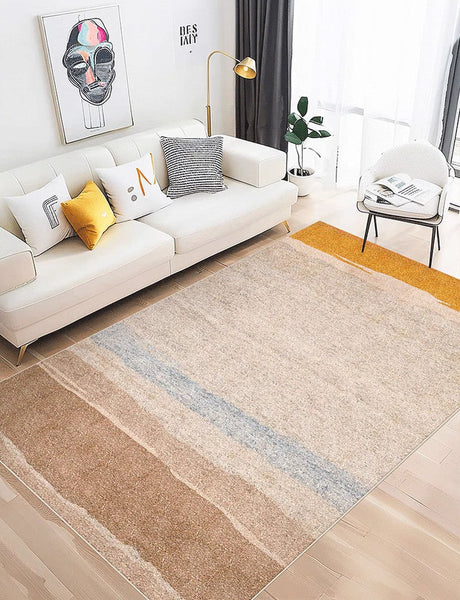 Modern Carpets under Coffee Table, Abstract Area Rugs for Bedroom, Contemporary Modern Rugs for Living Room, Geometric Modern Rugs under Dining Room Table-ArtWorkCrafts.com