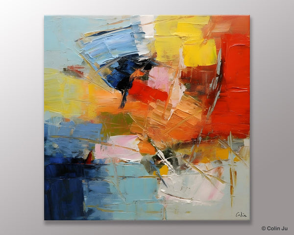 Oversized Canvas Paintings, Huge Wall Art Ideas for Living Room, Contemporary Acrylic Art, Original Abstract Art, Hand Painted Canvas Art-ArtWorkCrafts.com